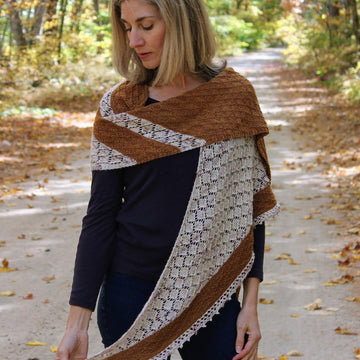 Burnt Sugar Shawl