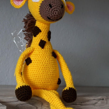 Häkelanleitung für die Schlenker Giraffe Jerry!