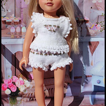 Vest & Pants Sets for 18 inch fashion doll, fits Our Generation & American Girl