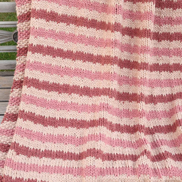 Slipstream Striped Blanket