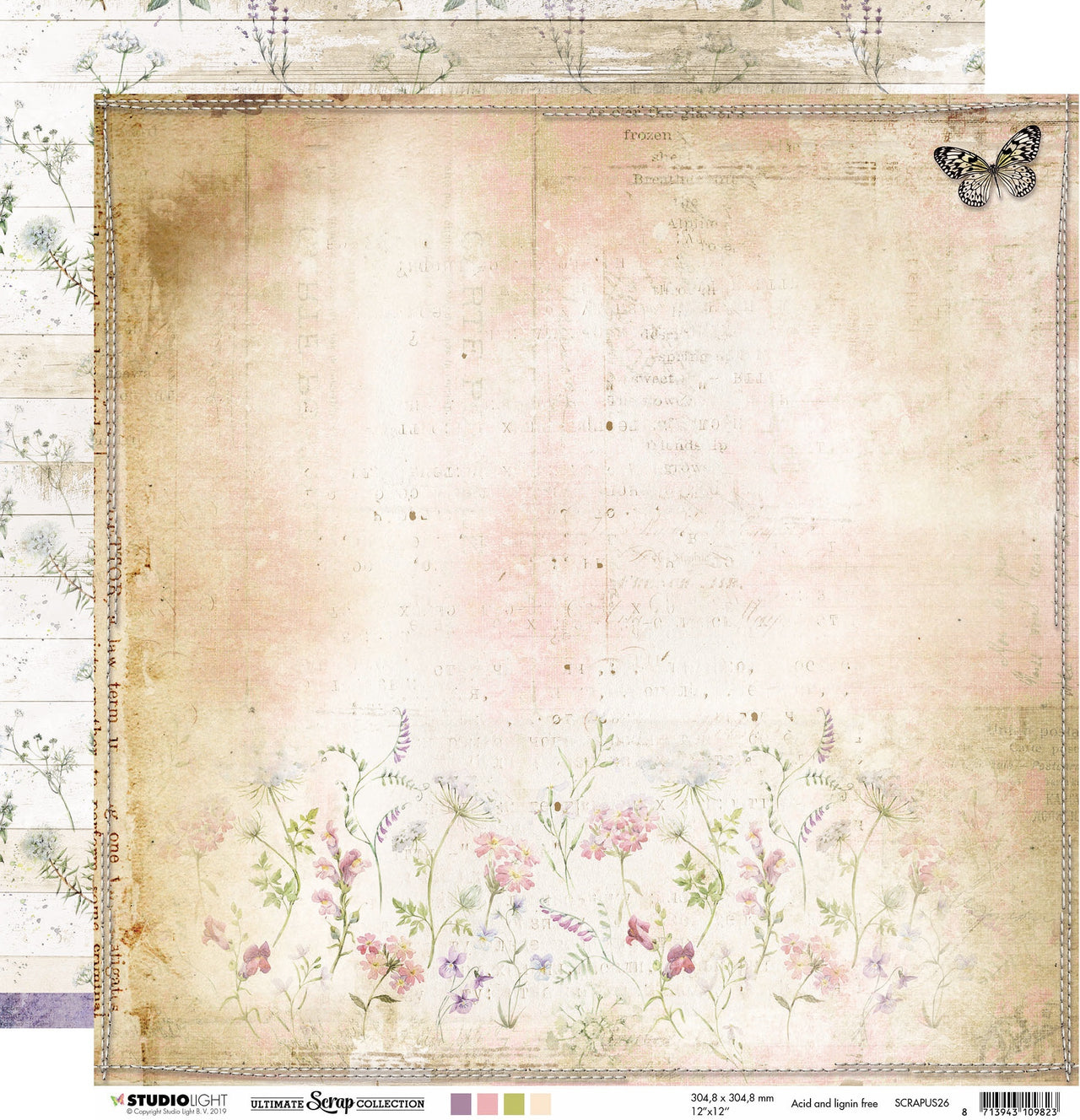 Studio Light Ultimate Scrap Collection Double-Sided Cardstock 12"X12" 10/Pkg - NR. 26