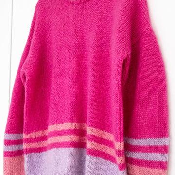 Pinky P Mohair Alpaca Sweater