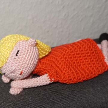 Häkelanleitung Schnuffeltuch Puppe