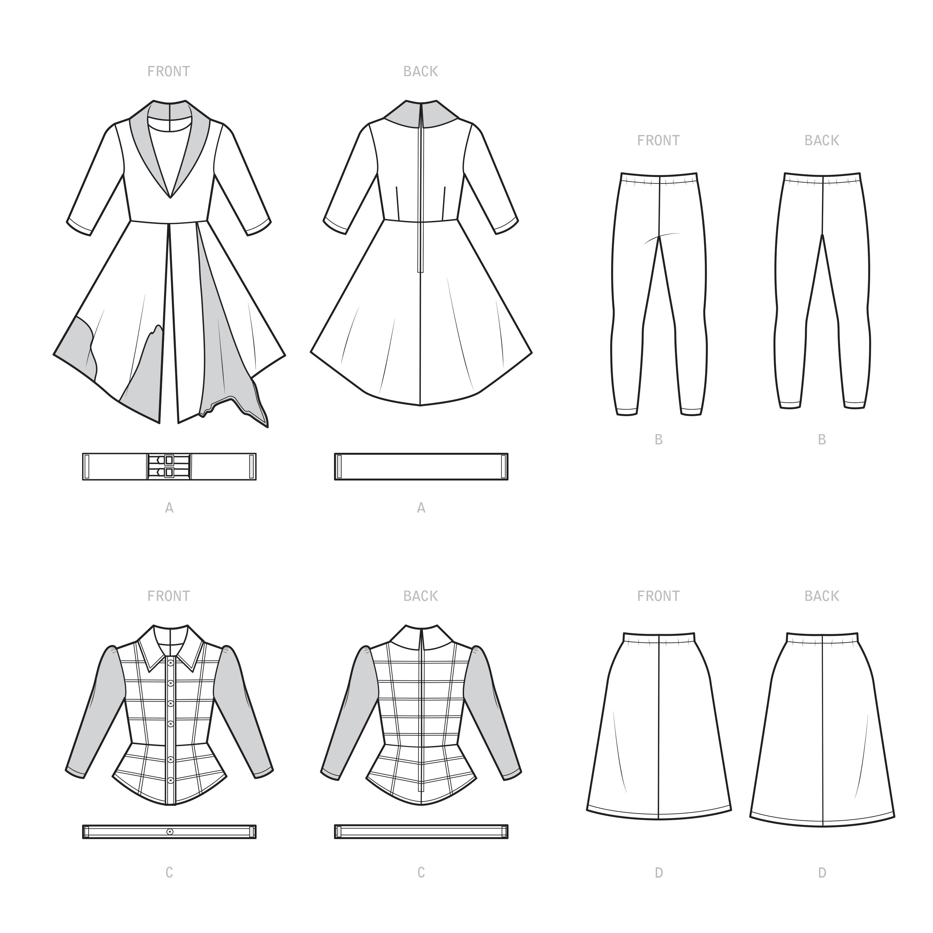 Simplicity Girls' Costumes S9345 - Sewing Pattern