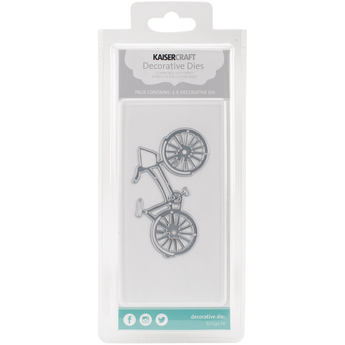 Kaisercraft Dies - Bicycle 3.75"X2.25"