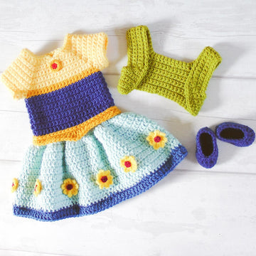 Anna Frozen Fever Dress Set