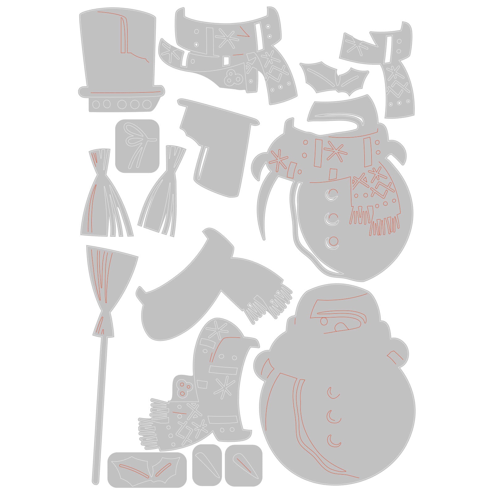 Sizzix Thinlits Die Set 16PK - Winston, Colorize