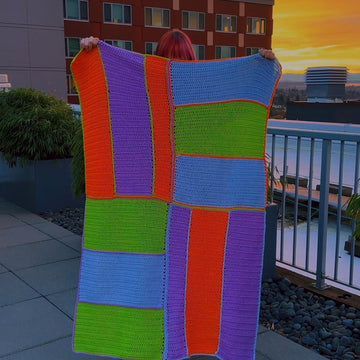 Retro Stripes Blanket