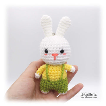 Bear Bunny Cat Keychain Charm