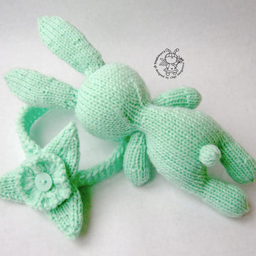 Toy for sleep. Bunny for small babies.