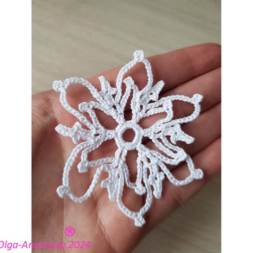 Crochet snowflake 29