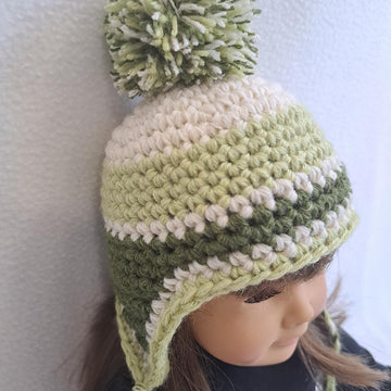 Spring Green Doll Beanie