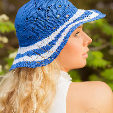 Knitted cotton Summer hat "Elli"