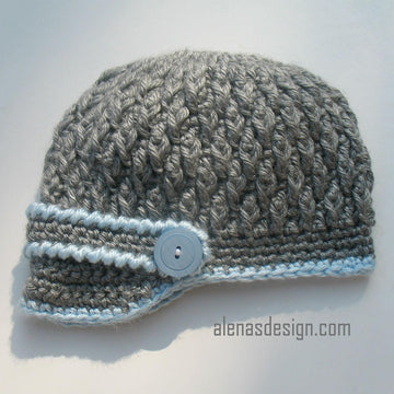 Two-Button Visor Hat