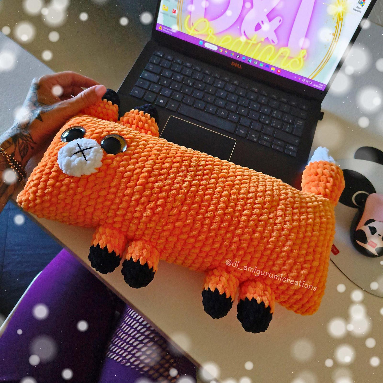 Fox Wrist Rest Crochet