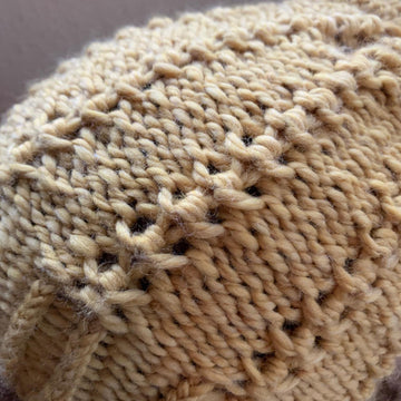 Barrels & Purls Hat -- a loom knit pattern