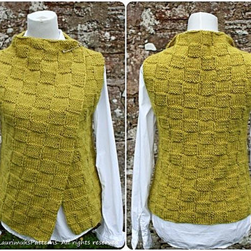 Sorbet wrap / sleeveless jacket