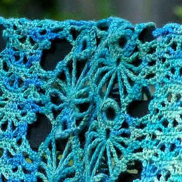 Peacock Track Scarf