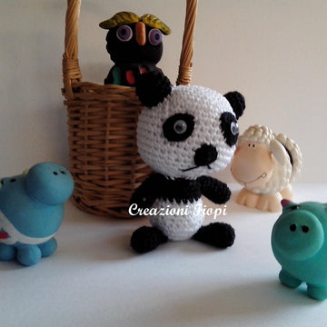 Bear Amigurumi keychain