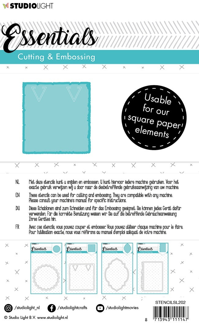 Studio Light Essentials Cutting & Embossing Die - 602955