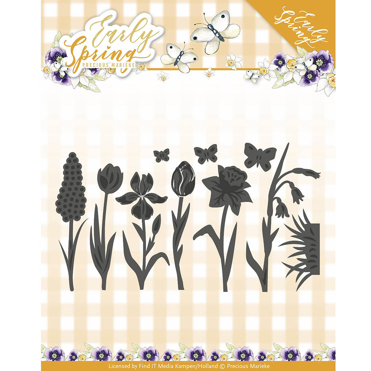 Find It Trading Precious Marieke Early Spring Die - Spring Flowers & Butterflies