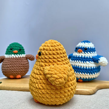 Duck Crochet Pattern Bundle 3 in 1