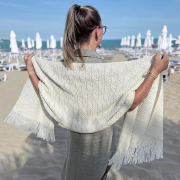Ivory Tide Shawl