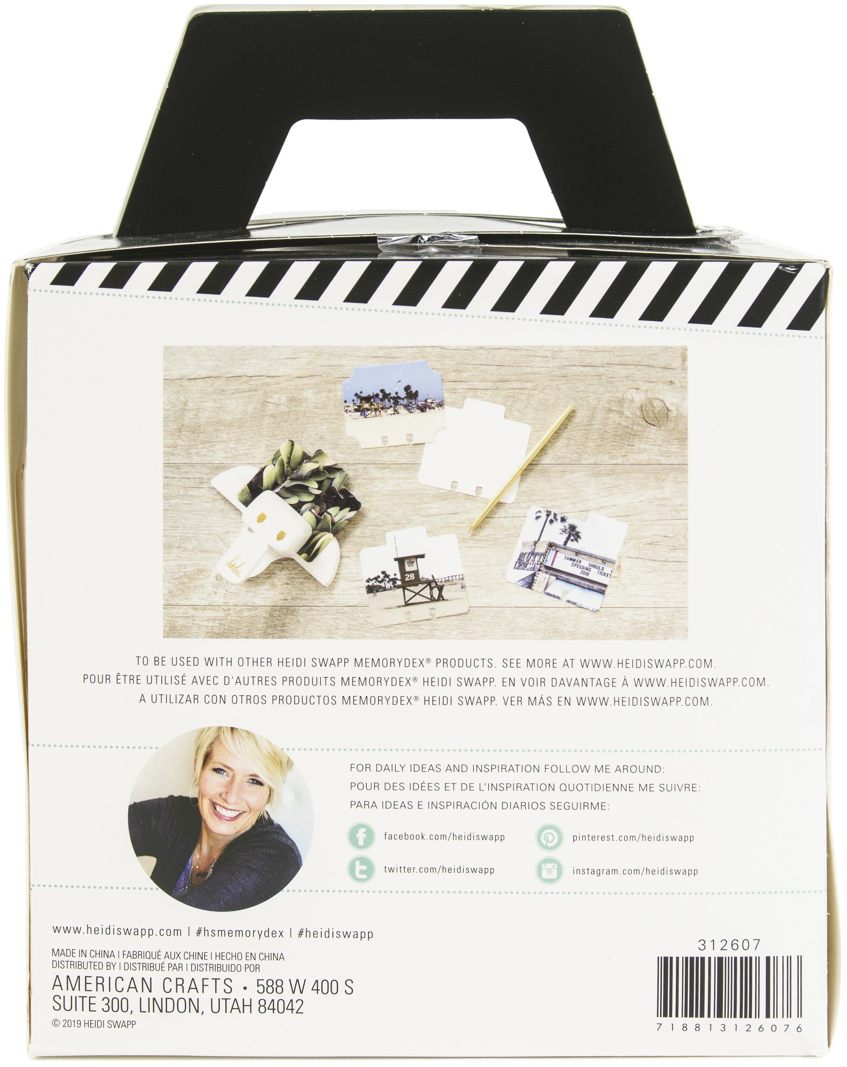 American Crafts Heidi Swapp Memorydex Spinner - White