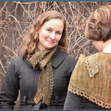 Serriform Scarf & Shawlette