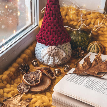 Scandinavian gnome basket