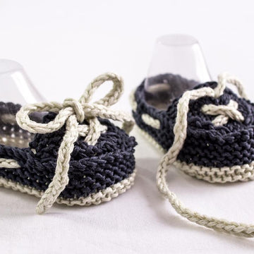 Easy Baby Boat Booties