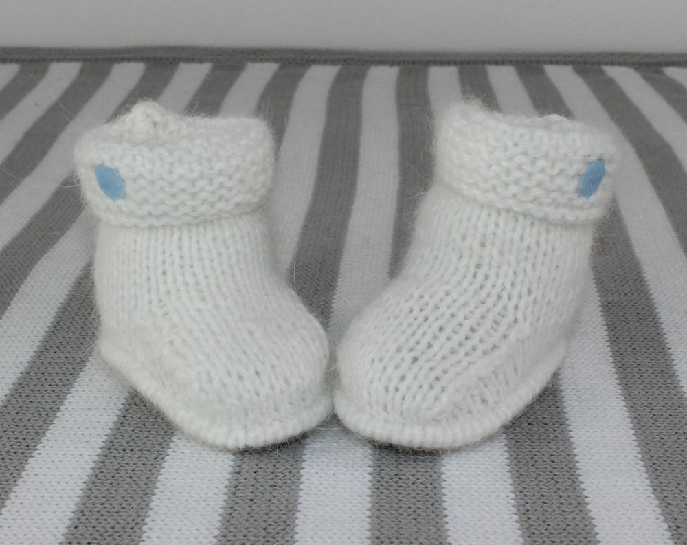 Baby Fluffy Hoodie and Booties