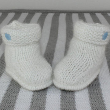 Baby Fluffy Hoodie and Booties