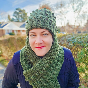 Sherwood Hat and Scarf Set