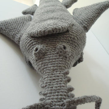 Saw Shark Sawfish Amigurumi Crochet Pattern