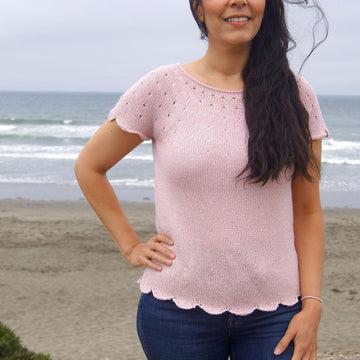 Scalloped Tee