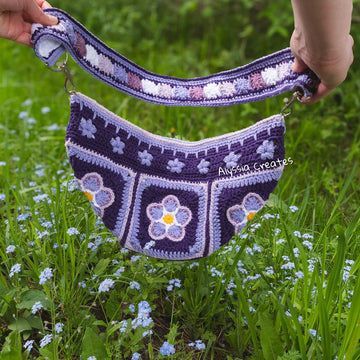 Forget Me Not Flower Bum Bag