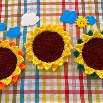 Sunflower coaster by HueLaVive