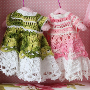 12-inch Dolls Dress Crochet Pattern