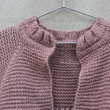 Pink sheep cardigan