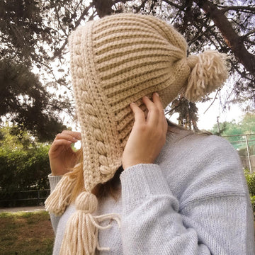 Crochet hat Elsa