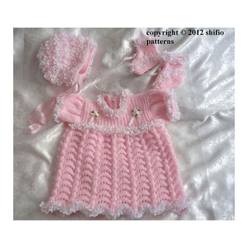 Baby Dress Knitting Patterns #204
