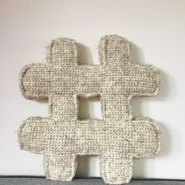The Hashtag Cushion