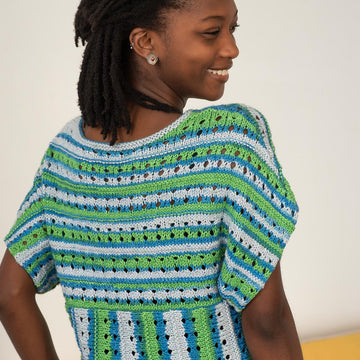 Banding Striped Tee