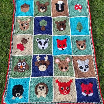 Woodland Baby Blanket