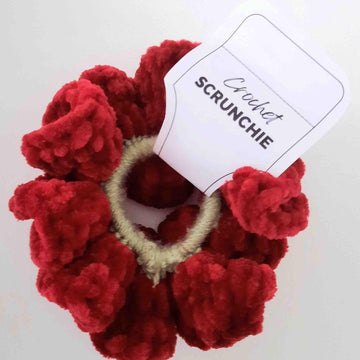 Luxurious Velvet Scrunchie Crochet Pattern