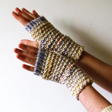 Pearl Stitch Hat&Mitts