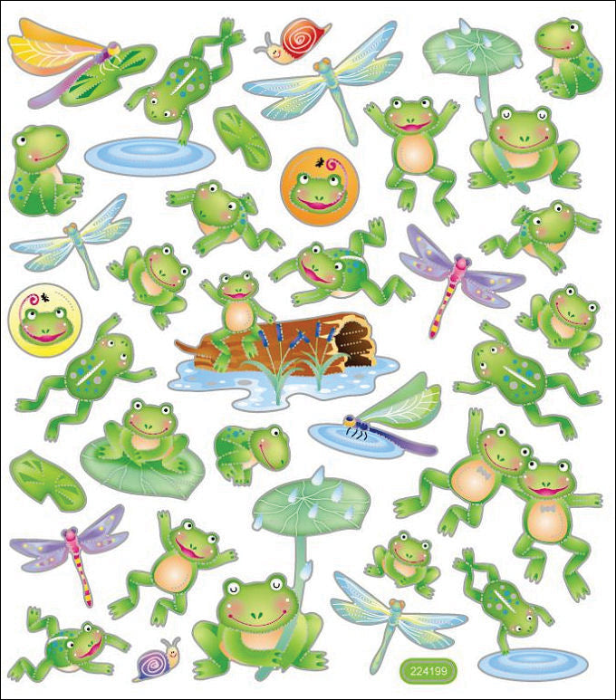 Tattoo King Sticker King Stickers - Leap Frogs