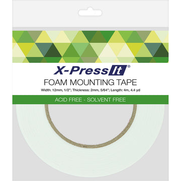 Imagination Int'l X-Press It Double-Sided Foam Tape 12mm - .5"X4.4yd