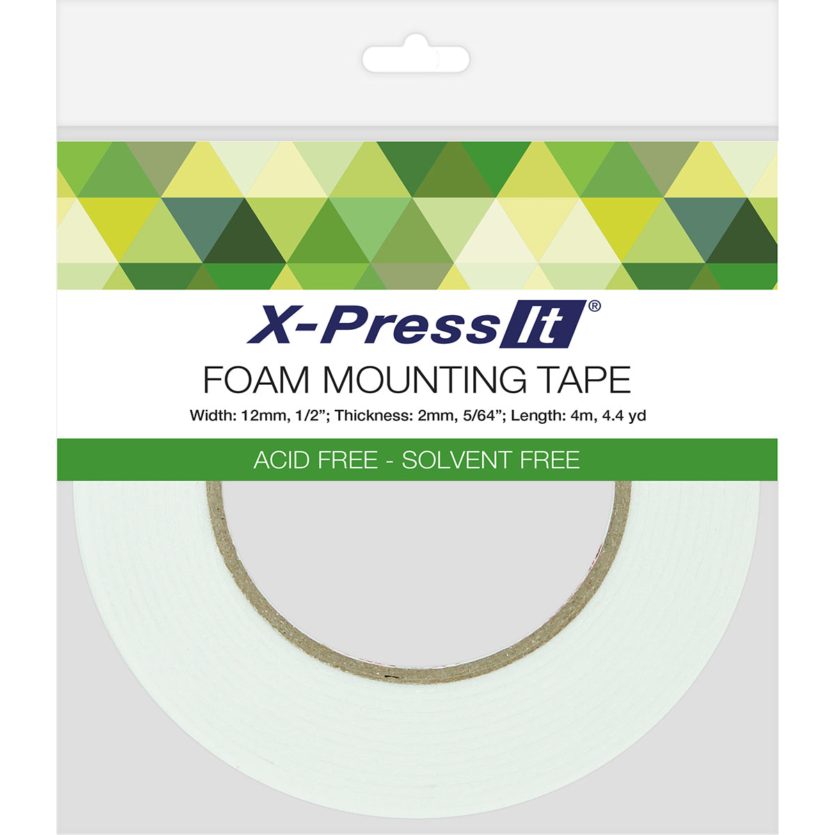 Imagination Int'l X-Press It Double-Sided Foam Tape 12mm - .5"X4.4yd